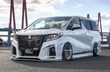 Kuhl Racing V2 Style bodykit for Toyota Alphard 30 15-22