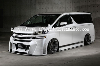 Kuhl Racing V2 Style bodykit for Toyota Vellfire 30 15-22