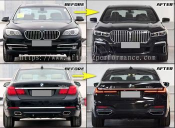 G12 LCI Facelift Msport 2021 Bodykit Conversion for BMW 7 series F01 F02 2008-2015