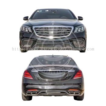 Mercedes benz W222 S65 AMG 2018 Facelift Bodykit Conversion for Mercedes Benz W222 S class 2014-2017