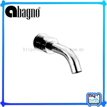 Abagno WS-38-165-1 165mm Wall mounting bath spout