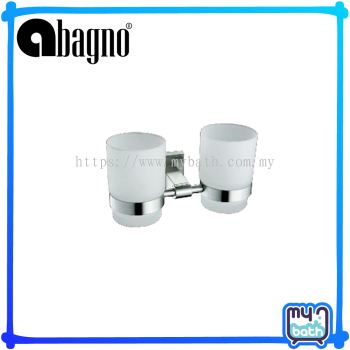 Abagno AR-6284D-SS Double Tumbler Holder