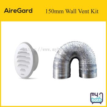 AireGard 6" / 150mm Wall Vent Kit - Round