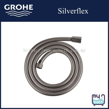 Grohe 28388A00 Silverflex Flexible Hose 1750mm with Twist Free - Hard Graphite