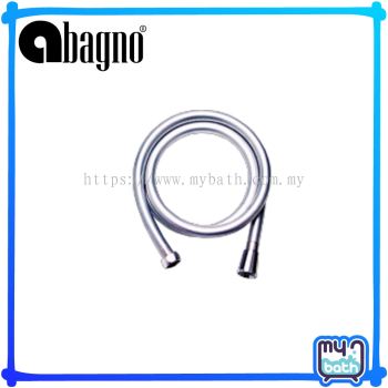 Abagno PVC silver hose with anti twist nut 120cm/150cm