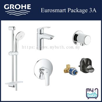 Grohe Concealed Package With Hand Shower Package 3A