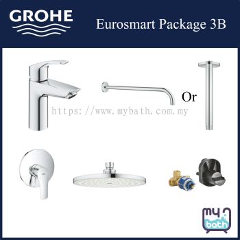 Grohe Concealed Package With Hand Shower Package 3B