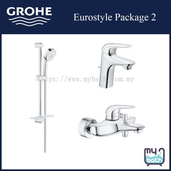 Grohe Complete Exposed Hand Shower Package 2