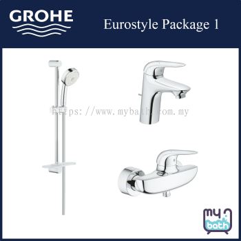 Grohe Complete Exposed Hand Shower Package 1