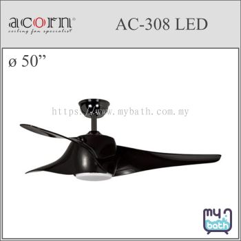 Acorn AC-308 LED 50" Ceiling Fan - Gun Metal