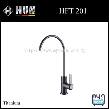 HUN HFT 201 Stainless Steel Filter Tap - Titanium