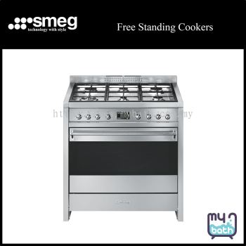 Smeg A1-9 Free Standing Cooker Hob & Oven