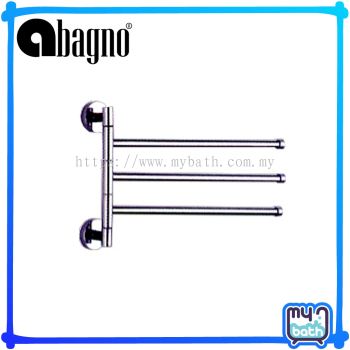 Abagno TR-4003 BP 3-Swivel Towel Rail