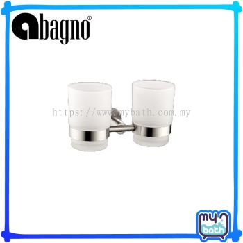 Abagno AR-6184D-SS Double Tumbler Holder