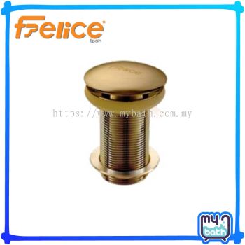 Felice FLE A-MG45 Push Type Pop-up Waste (without overflow) -matte gold