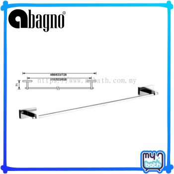 Abagno AR-4030SN 70cm Single Towel Bar