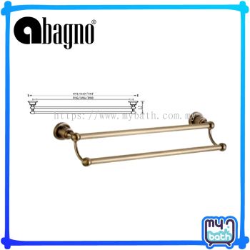 Abagno AR-3830D 70cm Double Towel Bar