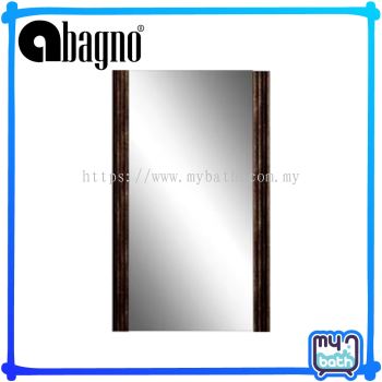 Abagno WL-8548-BR Wooden Frame Mirror - Brown