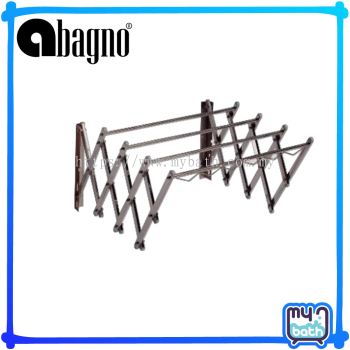 Abagno CH-1204P 1.2m S/Steel Cloth Hanger