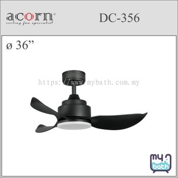 Acorn DC-356 NL / LED 36" Ceiling Fan - Coffee