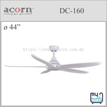 Acorn DC-160 NL 44" Ceiling Fan - White