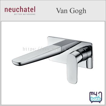 Neuchatel VAN GOGH Single lever concealed wall-mounted basin mixer c/w popup waste (MXBCVGH000CM)