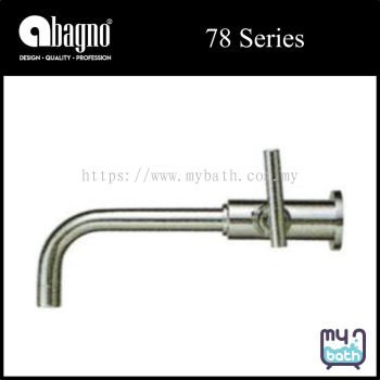 Abagno T-7819L Wall Basin Cold Tap