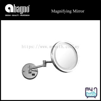 Abagno AR-8050-LED 8" Magnifying Mirror with LED Light