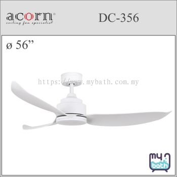 Acorn DC-356 NL / LED 56" Ceiling Fan - White