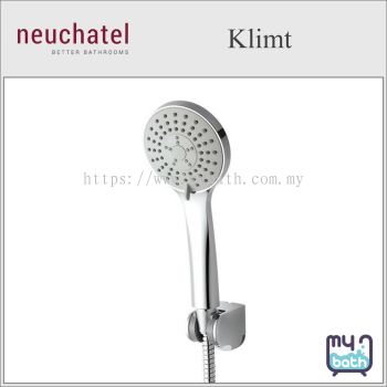 Neuchatel SWSSKMT000CM Klimt 3-Jets Massage Hand Shower Set