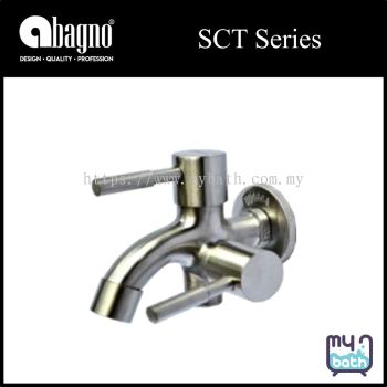 Abagno SCT-041-SS Stainless Steel 2-Ways Tap