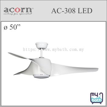 Acorn AC-308 LED 50" Ceiling Fan - White