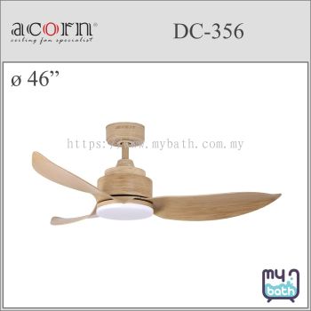 Acorn DC-356 NL / LED 46" Ceiling Fan - Wood