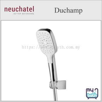 Neuchatel SWSSDCP000CM Duchamp 3-Jets Massage Hand Shower Set - White