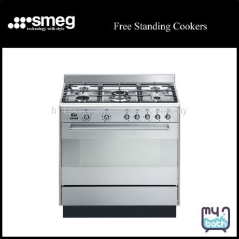 Smeg SUK91MFX9 Free Standing Cooker Hob & Oven