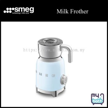 Smeg MFF01PB Milk Frother - Pastel Blue