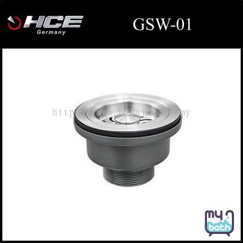 HCE GSW-01 Granite Basin Sink Waste 114mm