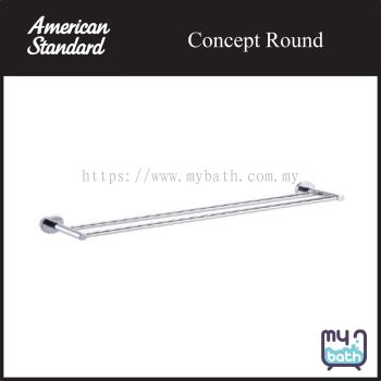 American Standard Concept Round Double Towel Holder 60 Cm (FFAS1494-908500BF0)