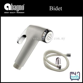 Abagno AR-171W ABS Hand Bidet Spray Set - White