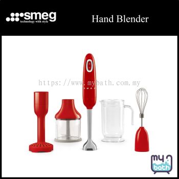 Smeg HBF02RD Hand Blender with Accessories Set - Red