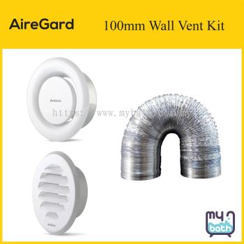 AireGard 4" / 100mm Wall Vent Kit