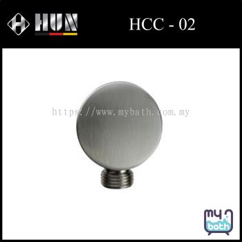 HUN HSC-02 SHOWER CONNECTOR SATIN (ROUND)