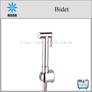 Kosa HB007BRS Brass Chrome Hand Bidet Spray Set