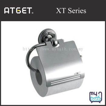 Atget XT-5370 Stainless Steel Toilet Paper Holder with Lid