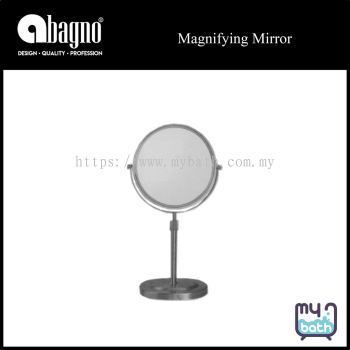 Abagno AR-8038 8" Free Standing Magnifying Mirror