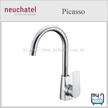 Neuchatel PICASSO Single lever deck-mounted kitchen mixer (MXKDPCS000CM)