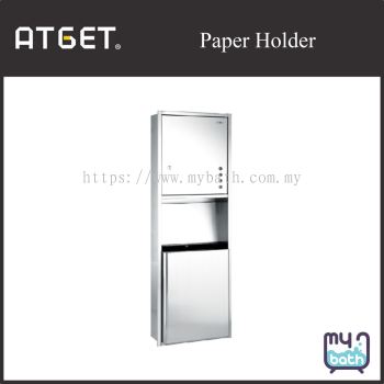 Atget TD-8336S Stainless Steel Paper Towel Dispenser with Waste Receptacle