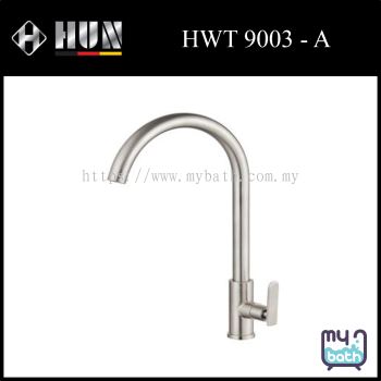 HUN HWT 9003-A Stainless Steel Pillar Sink Tap