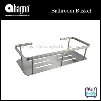 Abagno SB-3130-ST Stainless Steel Bathroom Basket