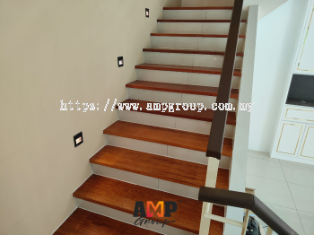 Merbau Wood Planks - Staircase